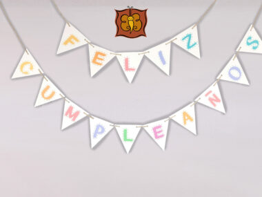 Banderines de papel (grandes)