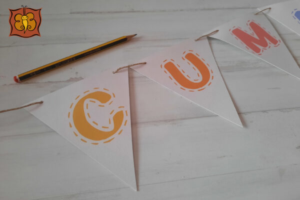 Banderines de papel (grandes) - Imagen 3