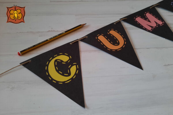 Banderines de papel (grandes) - Imagen 4