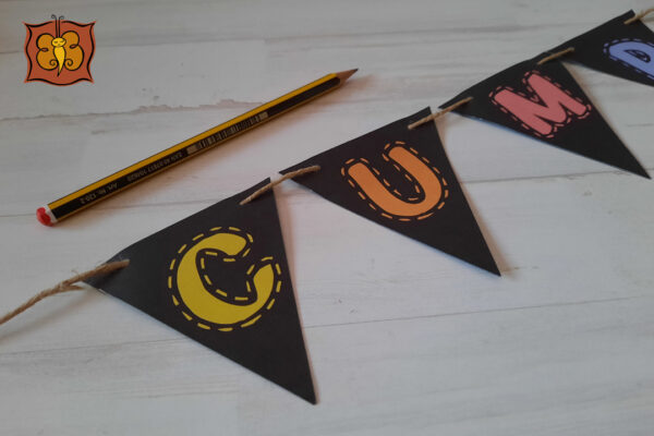 Banderines de papel (pequeños) - Imagen 3