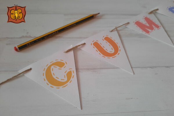 Banderines de papel (pequeños) - Imagen 4