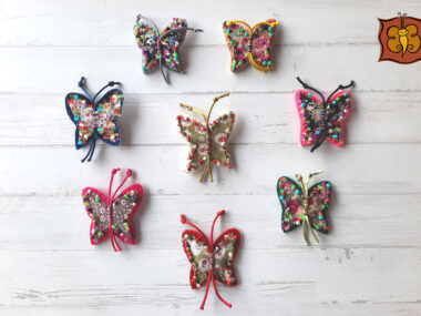 Broche mariposa