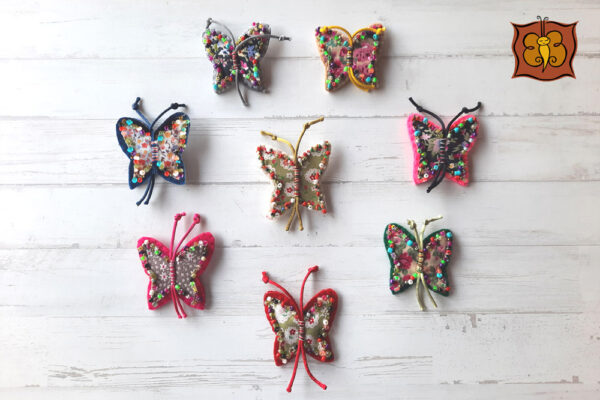 Broche mariposa