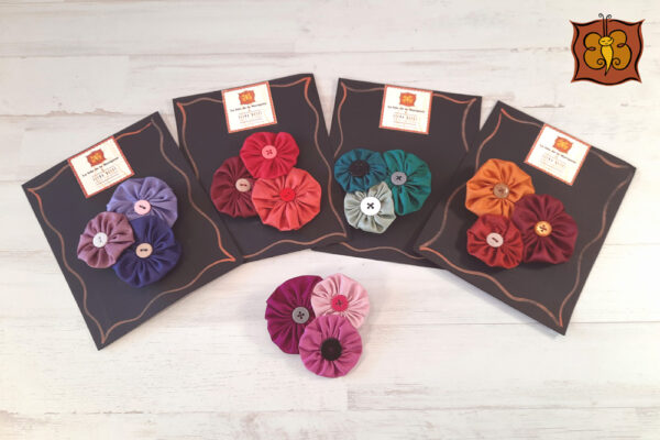 Broche flores