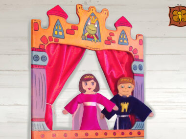 Teatrillo para marionetas Castillo