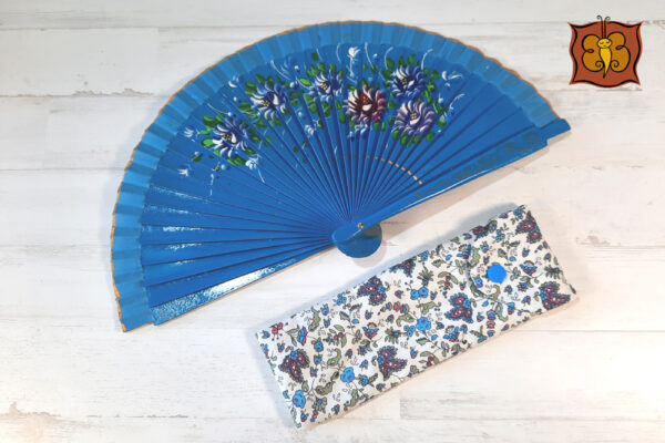 Abanico + funda de tela - Imagen 8
