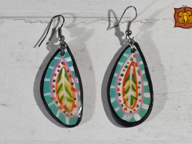 Pendientes madera