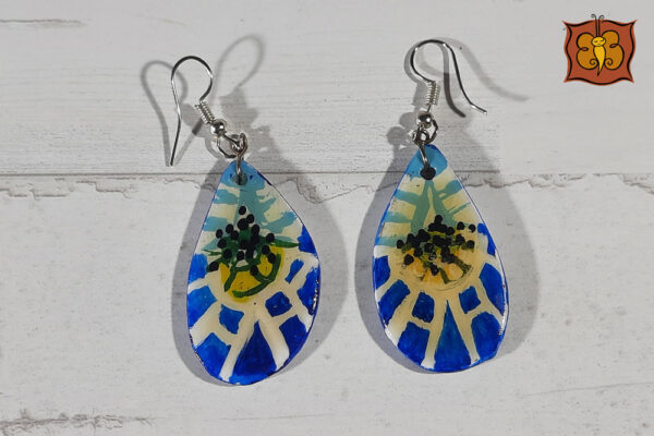 Conjunto collar y pendientes de madera - Imagen 27