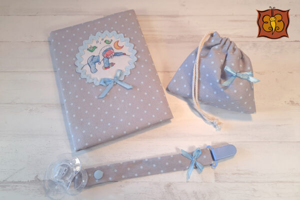 Conjunto sujetachupete + saquito + funda salud - Imagen 5