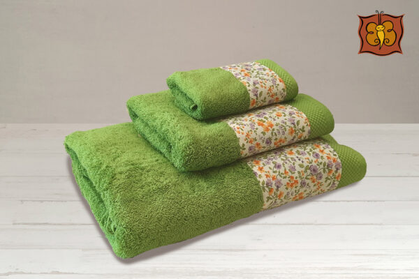 Conjunto 3 toallas decoradas