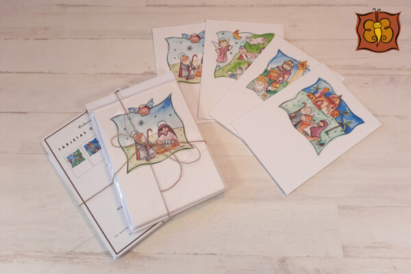 Tarjetas de Navidad (pack de 4) - Imagen 2