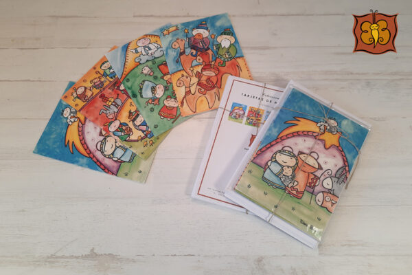 Tarjetas de Navidad (pack de 4) - Imagen 3
