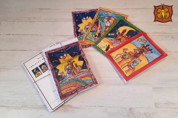 Tarjetas de Navidad (pack de 4) - Imagen 4