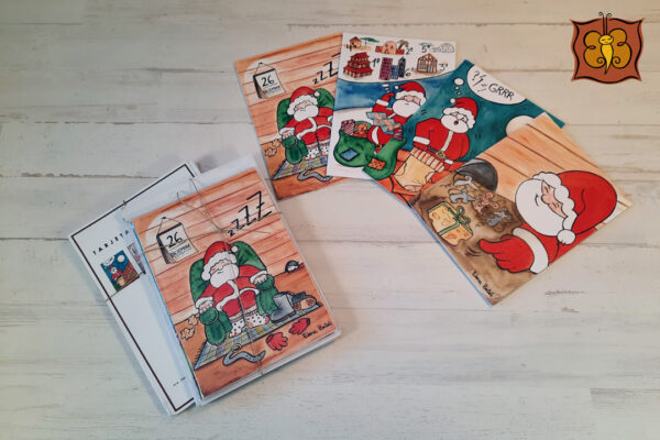 Tarjetas de Navidad (pack de 4) - Imagen 6