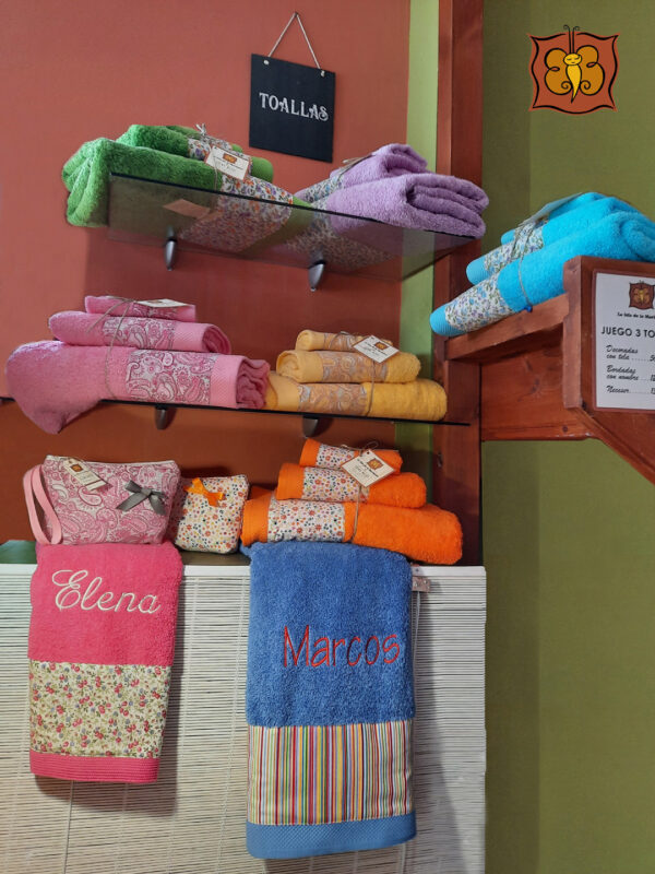Conjunto 3 toallas decoradas - Imagen 8