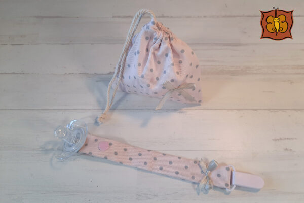 Conjunto sujetachupete + saquito - Imagen 5