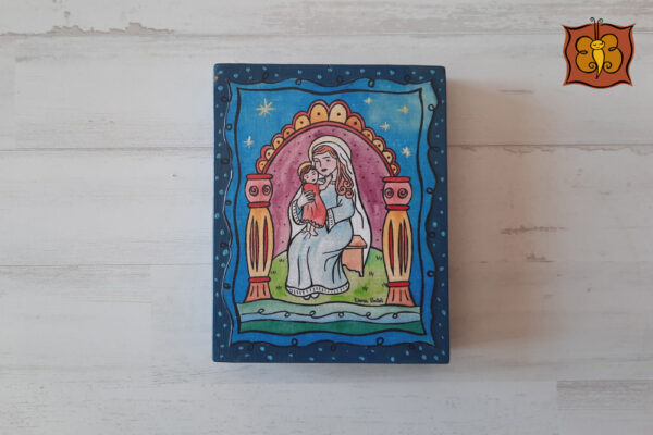 Icono infantil Virgen María